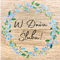 Pudełko na wino "W dniu ślubu" - wesele, ślub